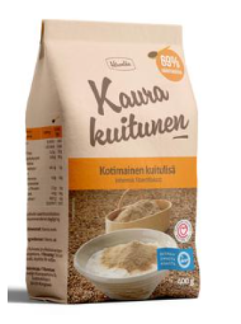 Овсяные волокна Hirvelän Kaurakuitunen 400 г