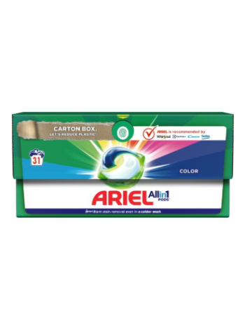 Гелевые капсулы Ariel Color 31шт