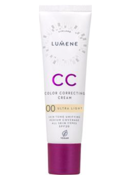Тональная основа Lumene CC Color Correcting SK20 00 Ultra Light 30 мл