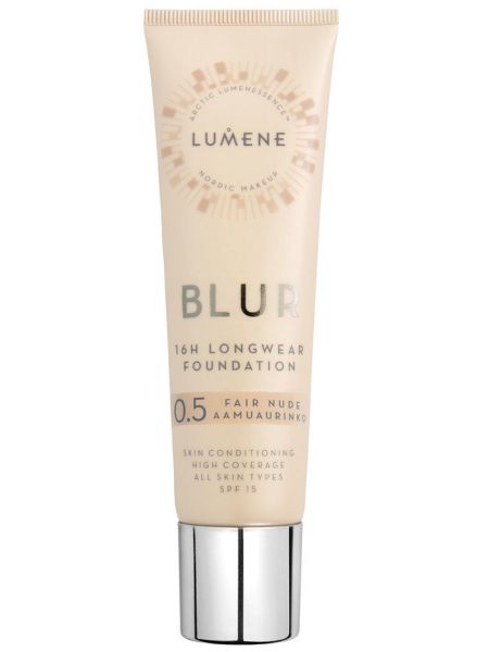 Стойкая тональная основа Lumene Blur SPF 15 0,5 Morning Sun 30 мл