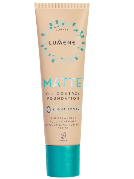 Тональная основа Lumene Matte Oil-control Matte SPF20 0 Light Ivory 30 мл