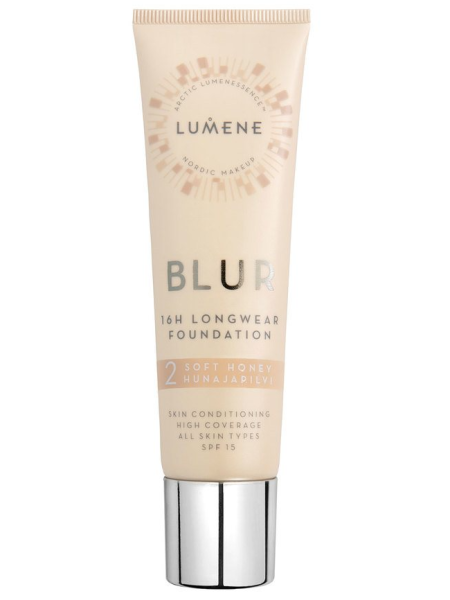 Стойкая тональная основа Lumene Blur SPF 15 2 Honey Cloud 30 мл