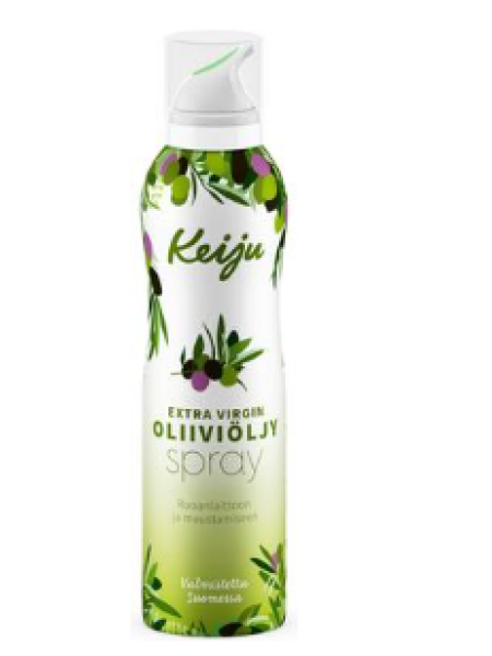 Оливковое масло холодного отжима Keiju extra virgin oliiviöljyspray 200 мл спрей