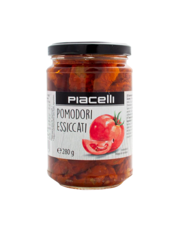 Вяленые томаты в оливковом масле Piacelli pomodori essiccati 280г