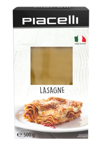 Листы для лазаньи PIACELLI lasagne 500г