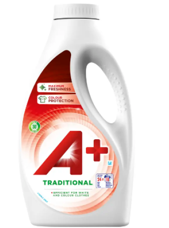 Жидкий стиральный порошок A+ Traditional 1200мл