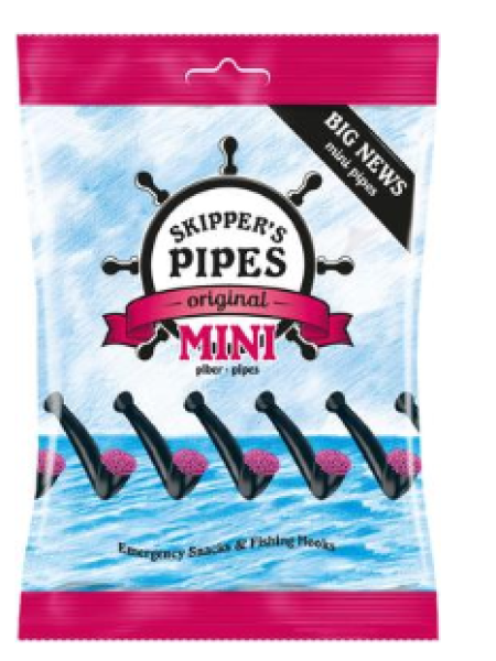 Ассорти лакричных конфет Skipper's Mini Pipes Original 192г