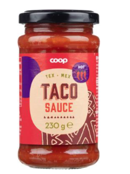 Соус Тако острый Coop tacokastike hot 230 г