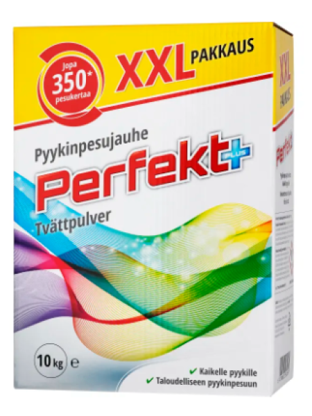 Стиральный порошок Perfekt+ 10 кг для любого белья