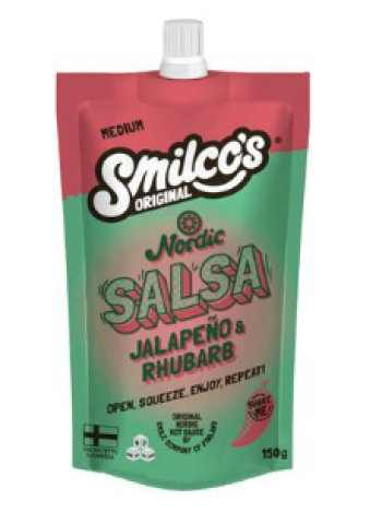 Скандинавская сальса с халапеньо и ревенем Smilco's Nordic Salsa Jalapeno-Rhubarb 150г
