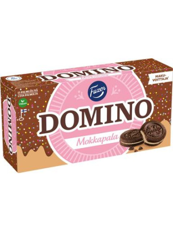 Печенье сэндвич Fazer Domino Mokkapala 350г