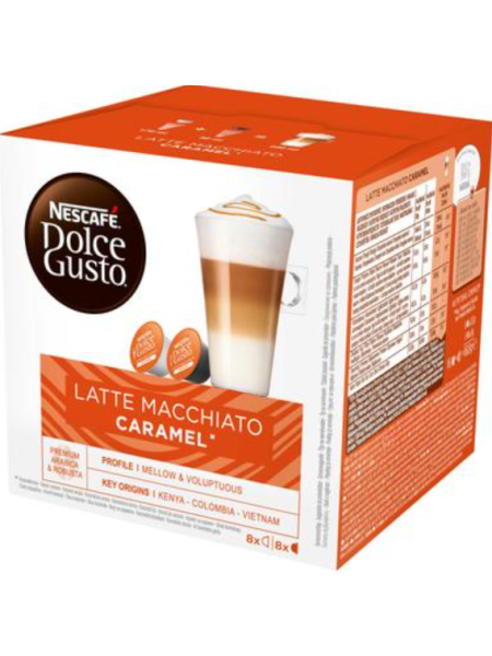 Капсулы для кофемашины Nescafé Dolce Gusto 16 капсул/145,6 г Латте Маккиато