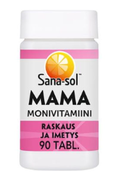 Витамины для беременных и кормящих мам Sana-sol Mama multivitamin 90 шт 126г