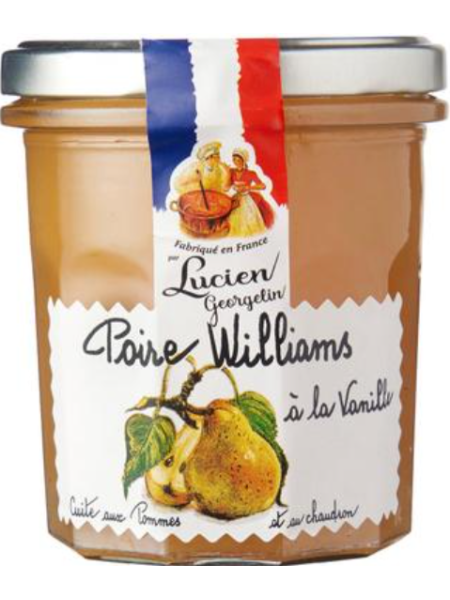 Грушево-яблочно-ванильное варенье Lucien Georgelin Päärynä-omena-vaniljahillo 320г