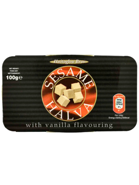 Халва ванильная с кунжутом HAITOGLOU BROS 100г