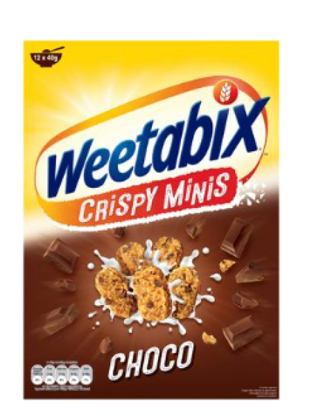 Сухой завтрак Weetabix Minis 500г с шоколадом