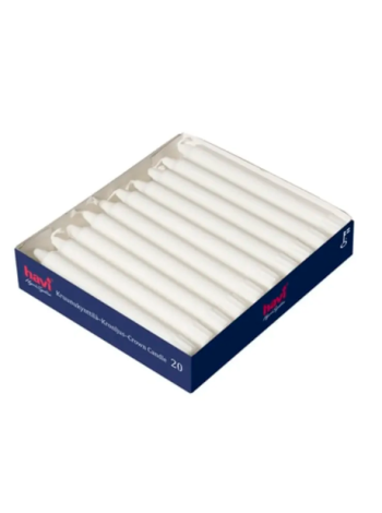 Свечи Havi  20см 20шт цвет белый