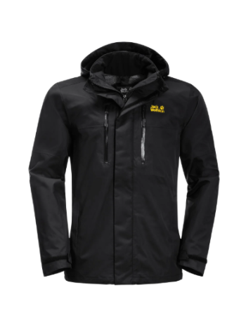 Куртка мужская JACK WOLFSKIN цвет черный размер S