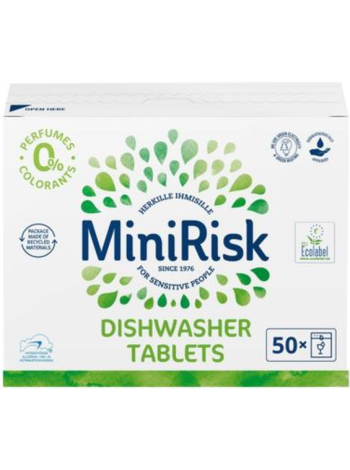 Таблетки для посудомоечной машины Mini Risk 50шт