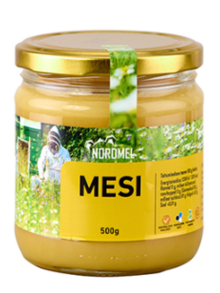 Натуральный эстонский мед Mesi Nordmel purk 500г