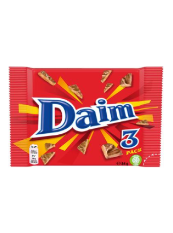 Шоколадные батончики Daim 3-Pack 84г (3х28г)