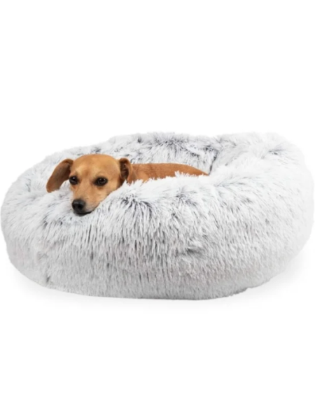 Пушистая кроватка Little&Bigger Fluffy 60 см ледяной оттенок