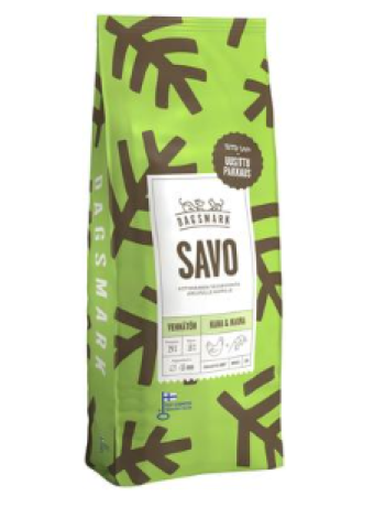 Сухой корм для собак Dagsmark Koiran Kuivaruoka Savo 2кг курица-овсянка