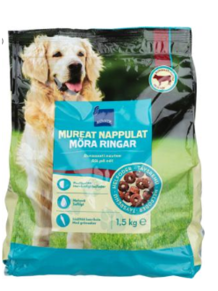 Сухой корм для собак Rainbow  Mureat Nappulat Täysrehu Koirille 1,5кг