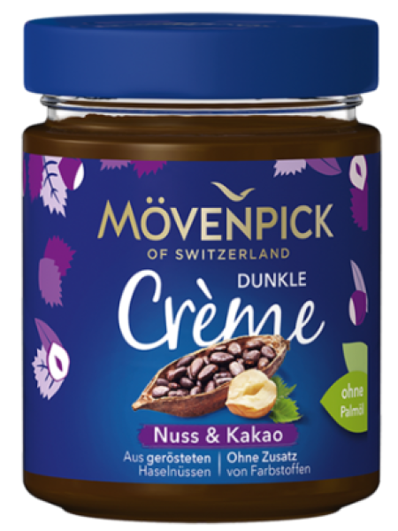 Шоколадный крем с фундуком и какао Mövenpick 300г