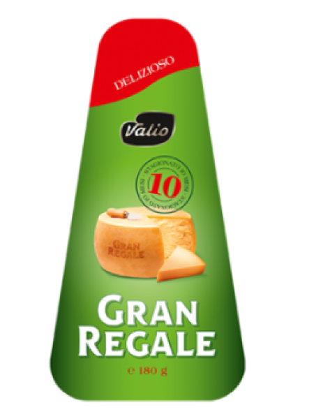 Твердый сыр VALIO Gran Regale 180г выдержка 10 месяцев