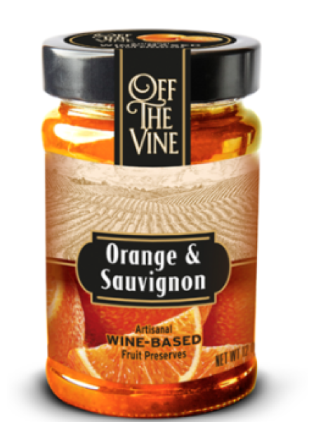 Джем апельсиновый в вине Совиньон OFF THE VINE Apelsin & sauvignon veinimoos 340г