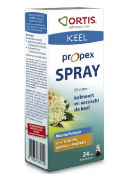 Спрей для горла с экстрактом прополиса Ortis Propex Spray 24мл