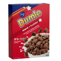 Подушечки для завтрака Fazer Dumle 375г молочный шоколад и ириска