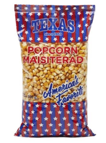 Попкорн Texas popcorni maisiterad 500г