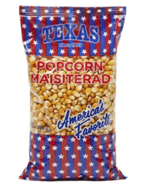 Попкорн Texas popcorni maisiterad 500г