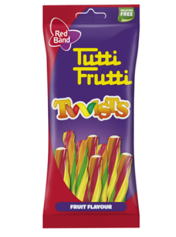 Жевательные конфеты палочки Tutti Frutti 100г с фруктовым вкусом