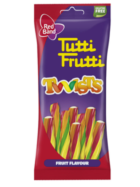 Жевательные конфеты палочки Tutti Frutti 100г с фруктовым вкусом