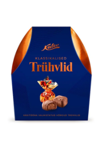 Классический трюфель Kalev 160г в подарочной упаковке