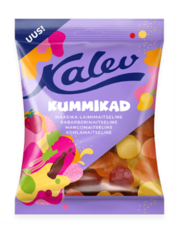 Смесь мармеладных конфет Kalev Kommid 120г