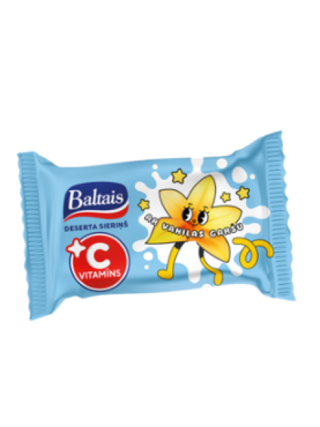 Глазированный сырок со вкусом ванили и витамином С BALTAIS 38 г
