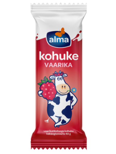 Глазированный ванильный сырок Alma küle 40г малина