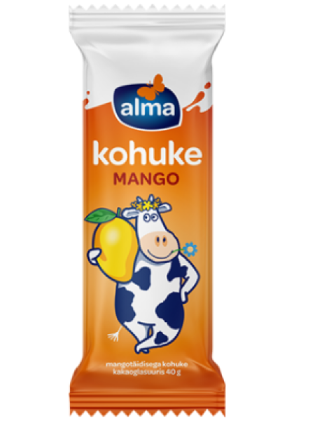 Глазированный сырок Alma küler 40г Манго