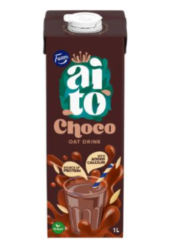 Овсяный шоколадный напиток Fazer Aito Choco 1л ультрапастеризованный