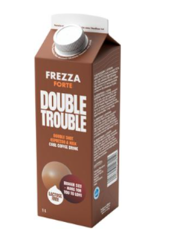 Молочно-кофейный напиток Frezza Forte Double Trouble 1 л безлактозный НОВИНКА!!!