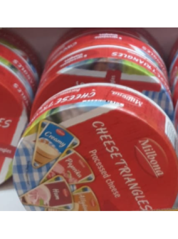 Плавленный сыр порционный Milbona Cheese Triangles 250г