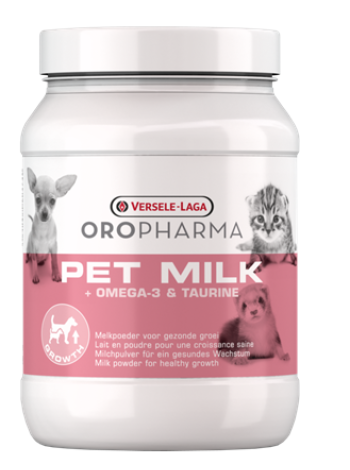 Заменитель цельного молока в виде растворимого сухого молока Versele Laga Oropharma Pet Milk 400г