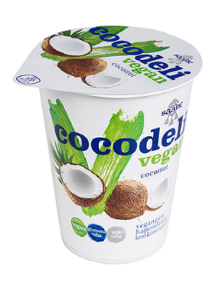 Кокосовый йогурт COCODELI Hapendatud toode kookosest 400г