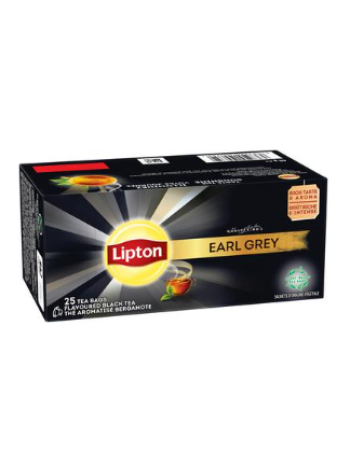 Чай черный с бергамотом Lipton Rich Earl Grey 25 шт