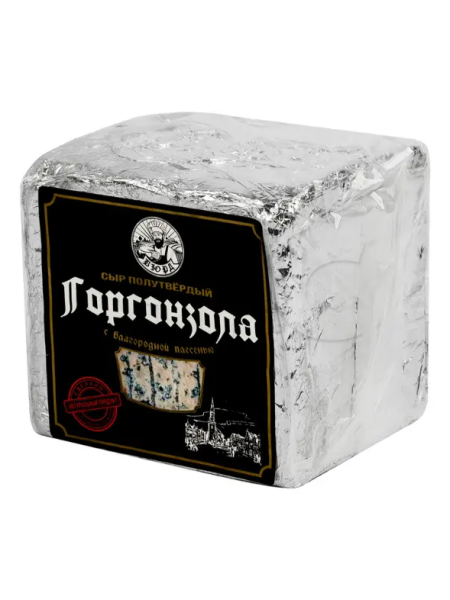 Сыр Горгонзола полутвердый с благородной плесенью ~1кг