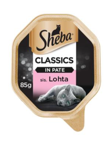 Влажный корм для взрослых кошек Sheba Classic Lohta 85г классический лосось